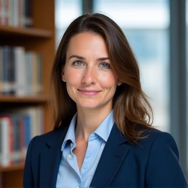 Portrait of Dr. Lena Schmidt, Head of Curriculum Development