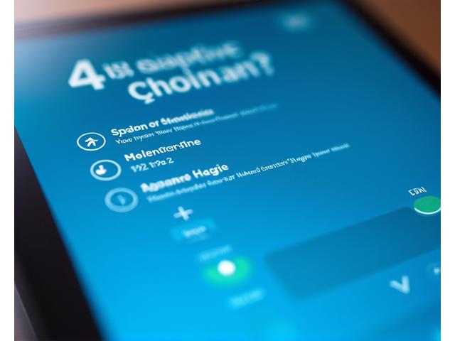 Ein interaktives Test-Interface, das adaptive Fragen und sofortiges Leistungs-Feedback anzeigt