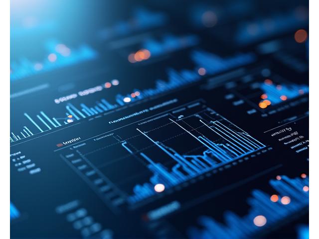 Ein sauberes Dashboard mit Diagrammen und Grafiken, die Lernmetriken und prädiktive Trends zeigen